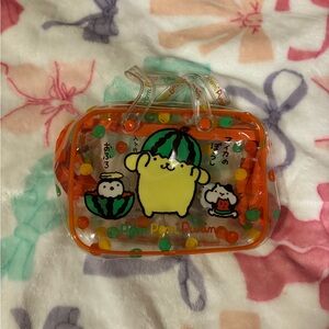 Sanrio PomPomPurin Copyright 1996/1999 Vintage Plastic Travel Bag